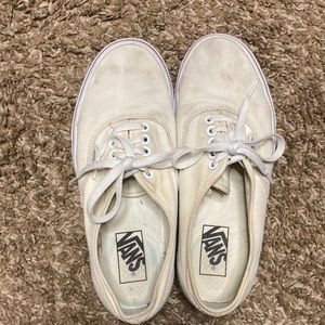 Vans canvas cream/butter color